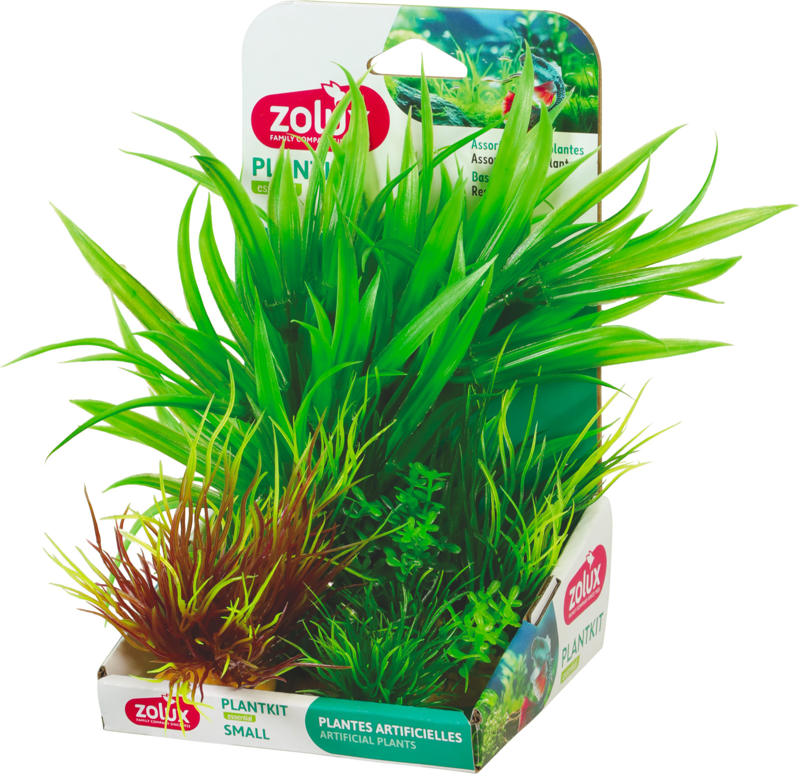 ZOLUX PlantKit Small 2 - Lot de plantes artificielles pour aquarium