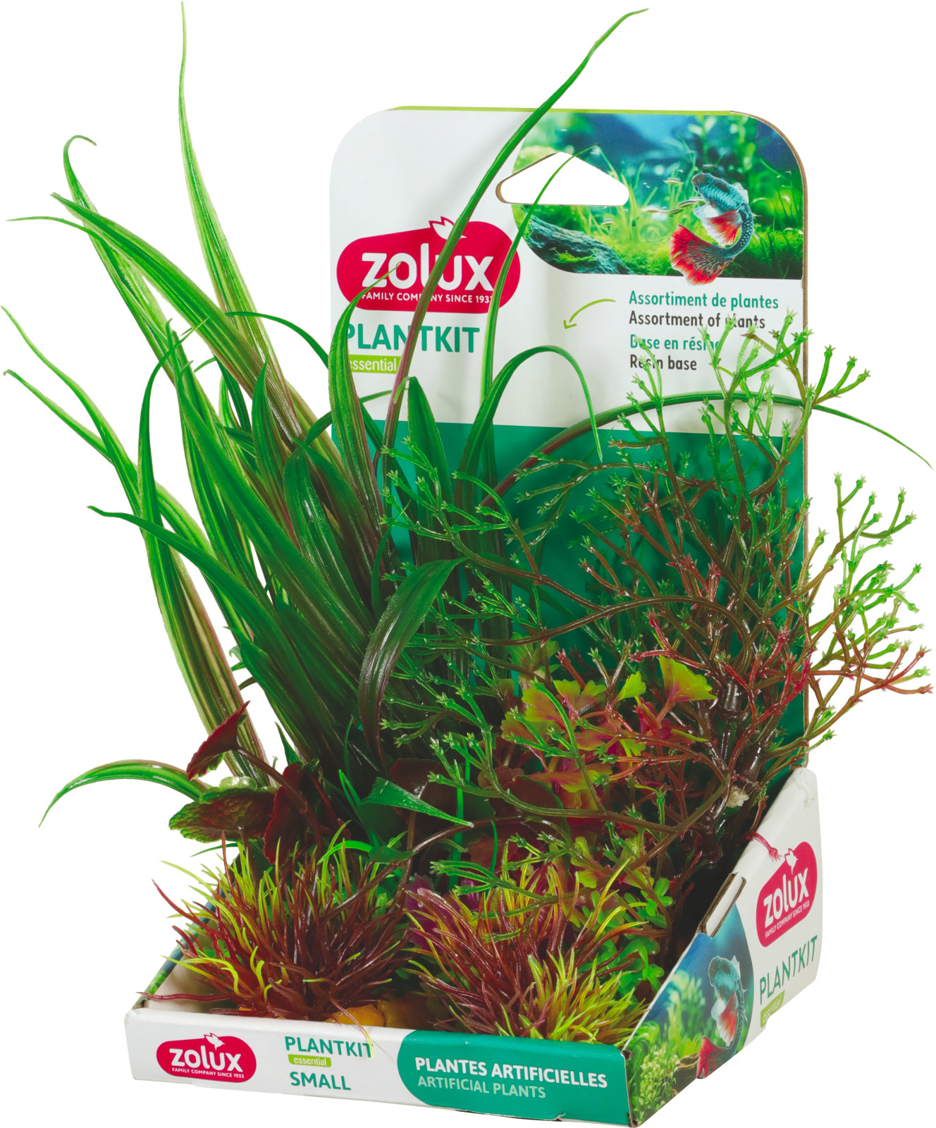 ZOLUX PlantKit Small 3 - Lot de plantes artificielles pour aquarium