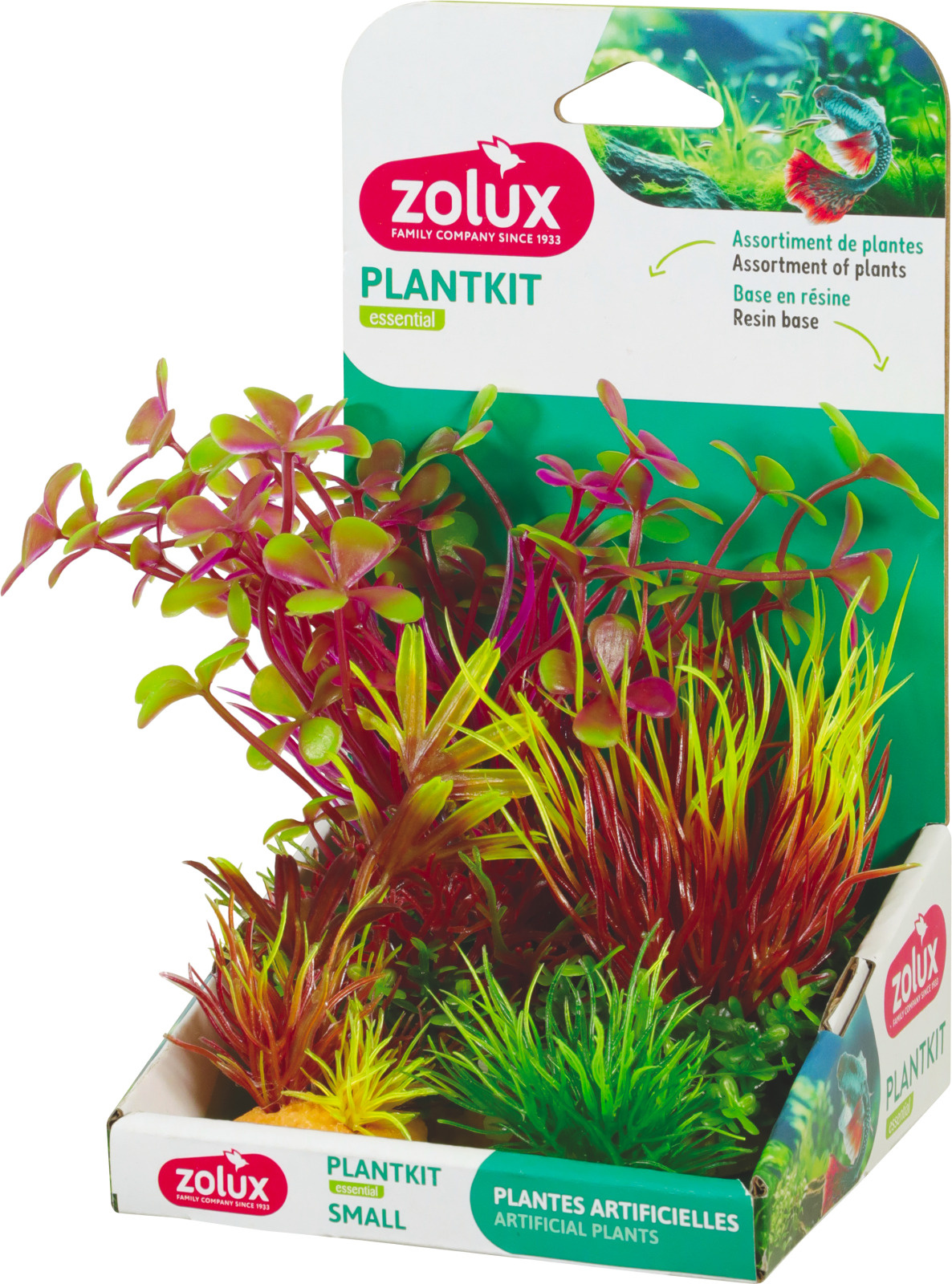 ZOLUX PlantKit Small 4 - Lot de plantes artificielles pour aquarium