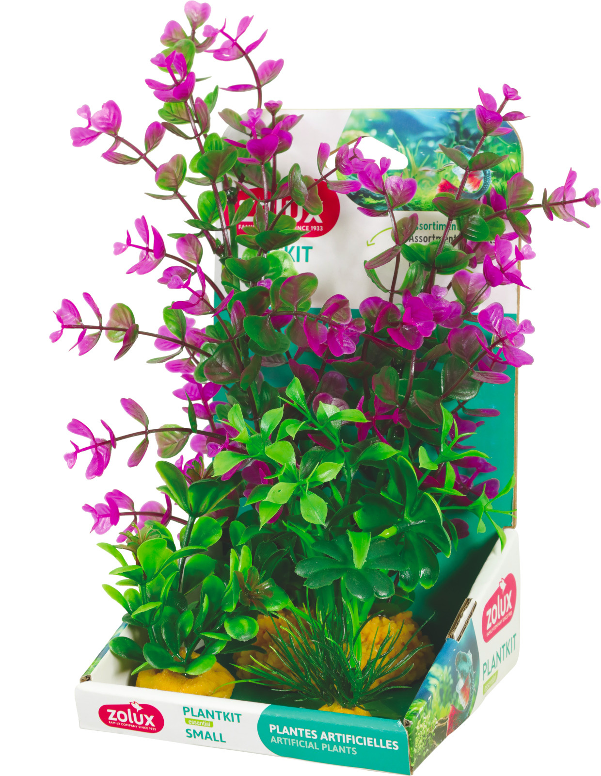 ZOLUX PlantKit Small 5 - Lot de plantes artificielles pour aquarium