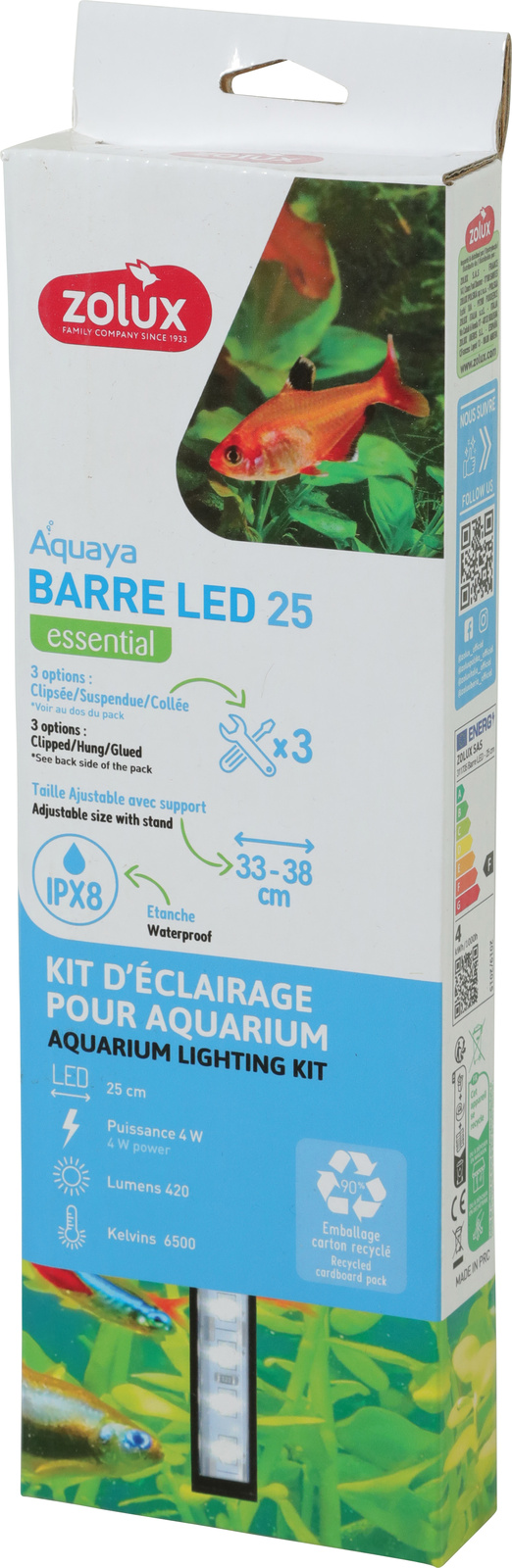 zolux-barre-led-25-cm-rampe-d-eclairage-leds-6500k-pour-aquarium-de-33-a-38-cm