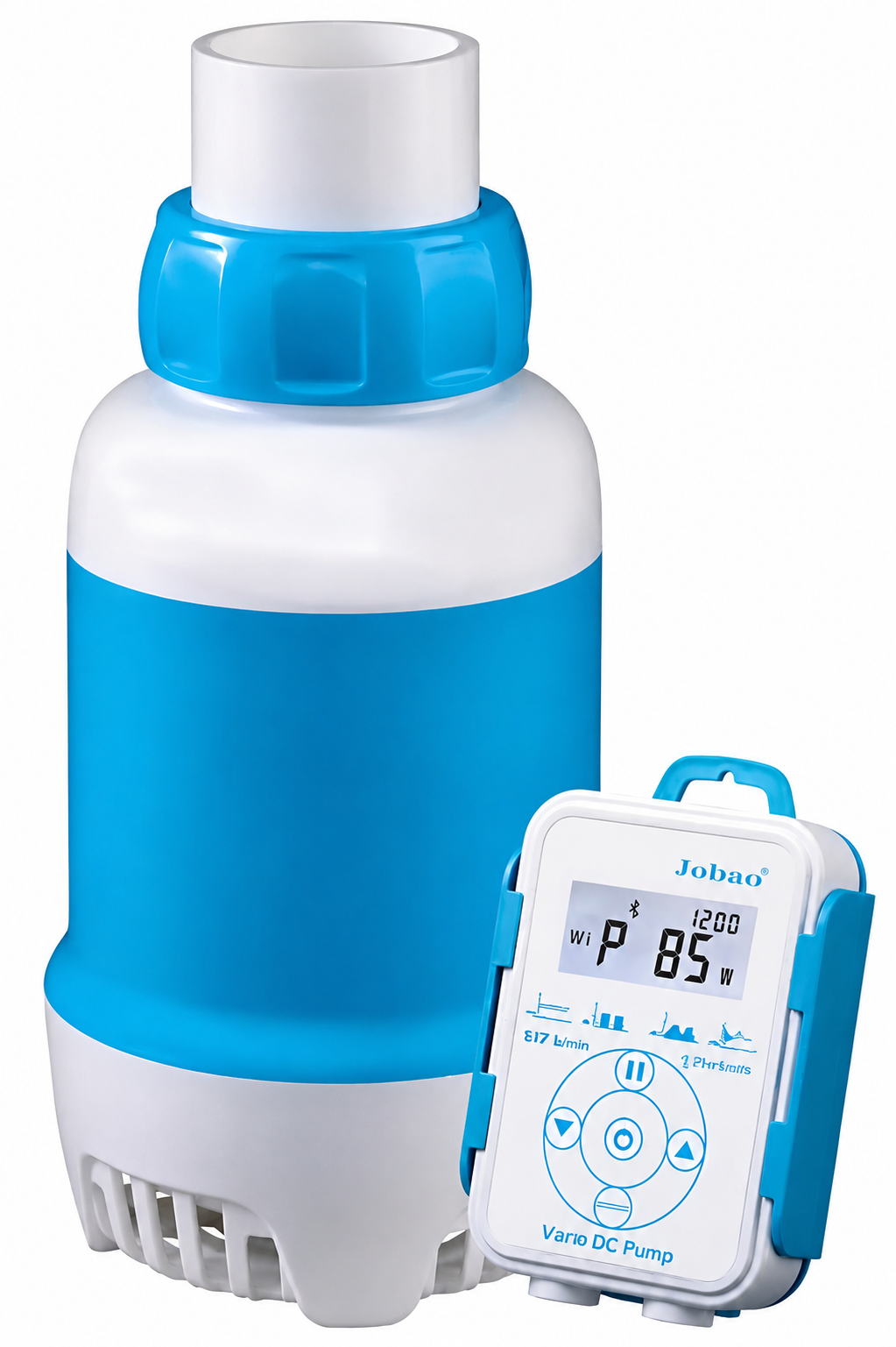 JECOD EXP-3500 pompe universelle avec contrôleur Bluetooth et débit réglable jusqu\'à 3500 L/h