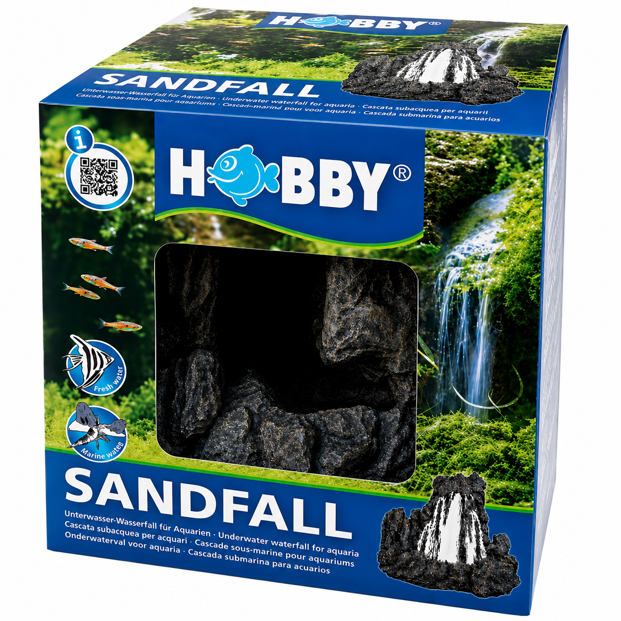 HOBBY SandFall cascade de sable décorative sous marine pour aquarium