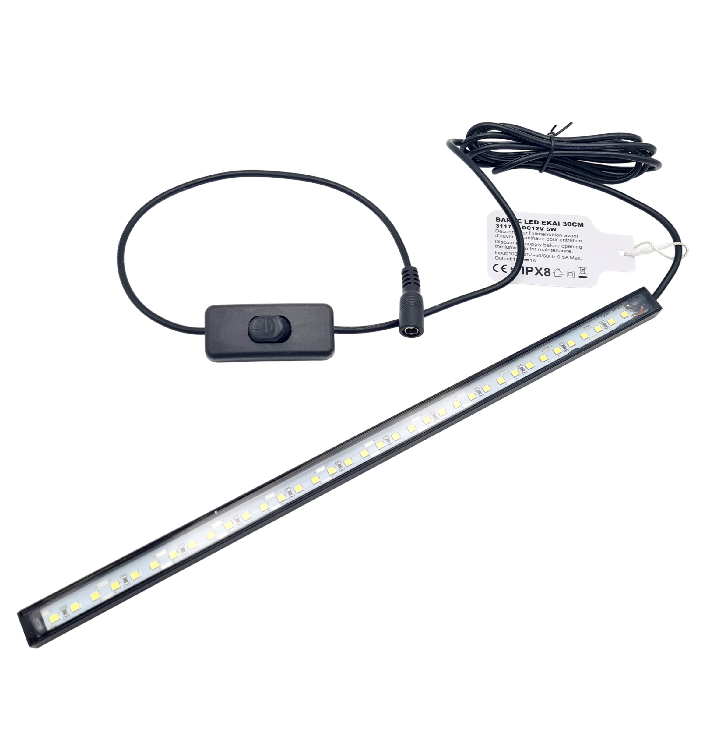 ZOLUX Initio 33 LED tube d\'éclairage LEDs 7W 6500K lumière du jour pour aquariums Maya et Initio 60