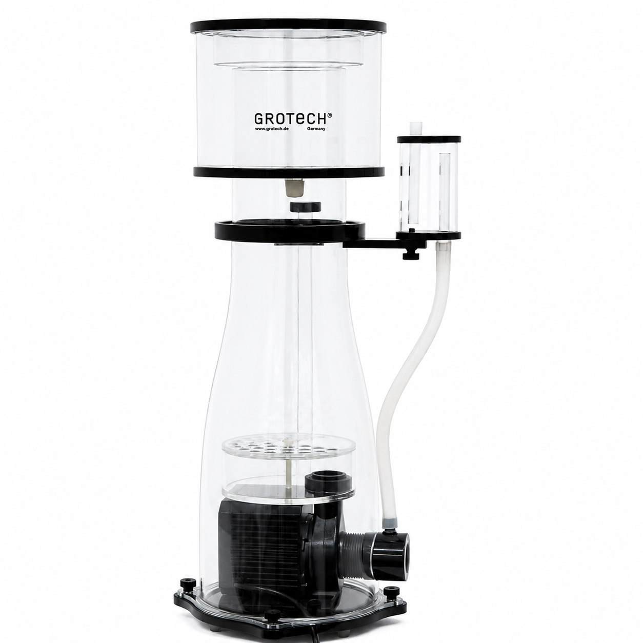 GROTECH PS-130 écumeur interne avec pompe basse consommation 24V réglable pour aquarium jusqu\'à 600 L