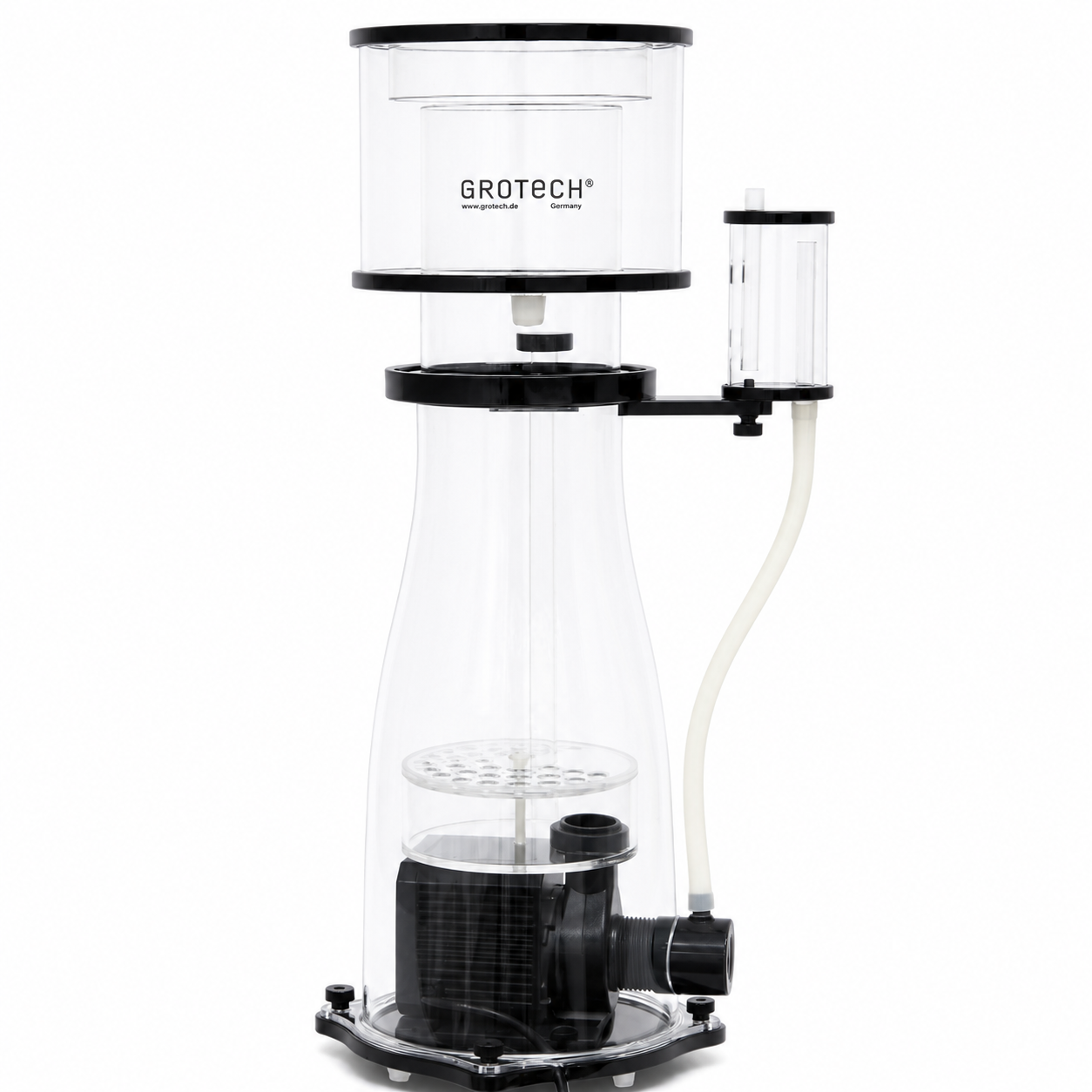 GROTECH PS-200 écumeur interne avec pompe basse consommation 24V réglable pour aquarium jusqu\'à 1200 L