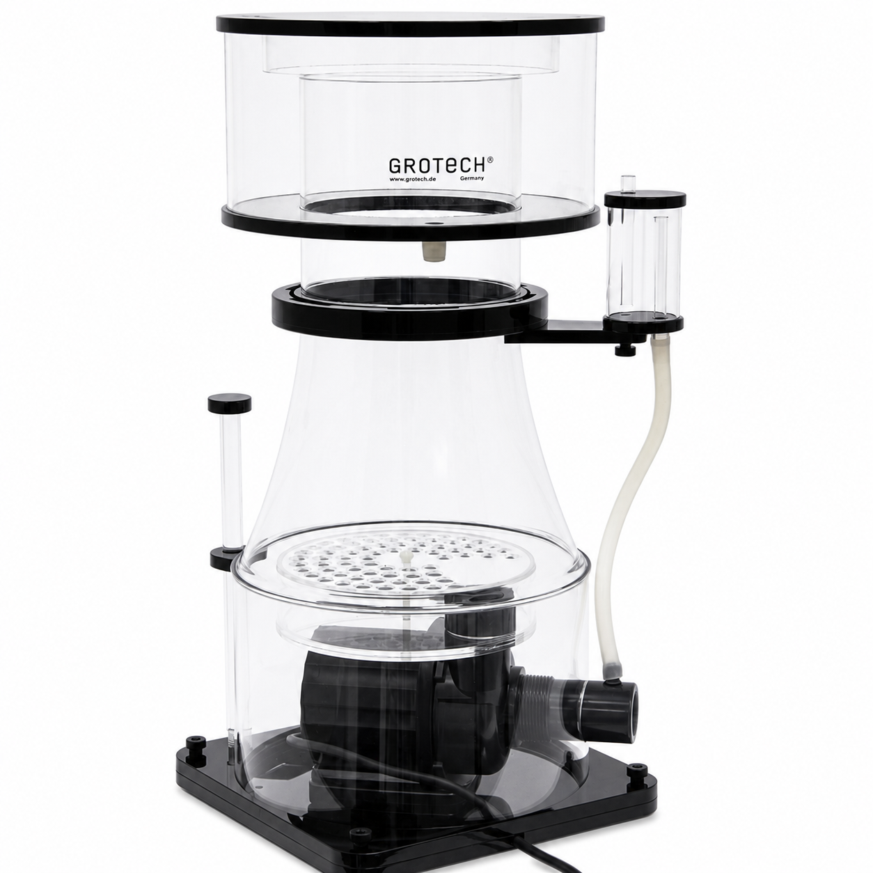 GROTECH PS-220 écumeur interne avec pompe basse consommation 24V réglable pour aquarium jusqu\'à 1500 L