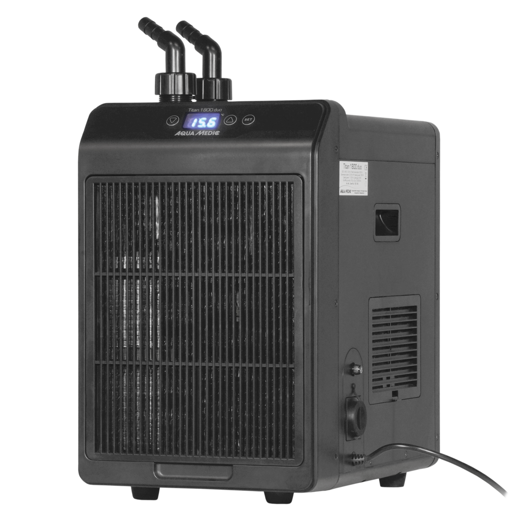 AQUA MEDIC Titan Duo 1800 groupe froid avec prise chauffage pour aquarium jusqu\'à 1800 L