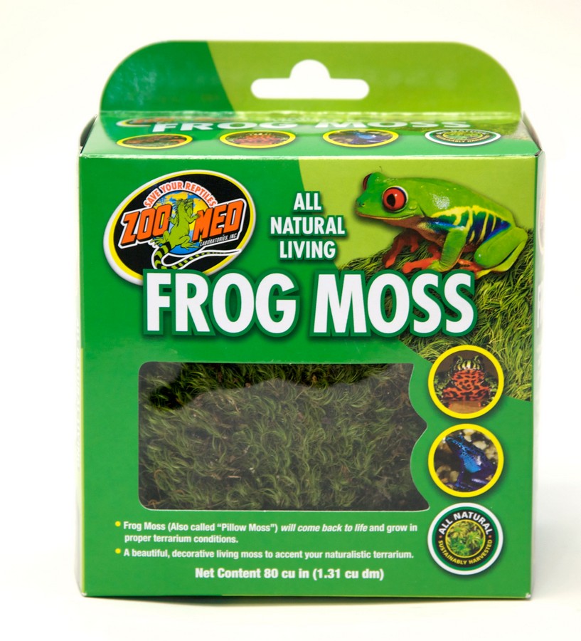 ZOOMED All Natural Frog Moss 1.31 L mousse naturelle pour terrariums humides