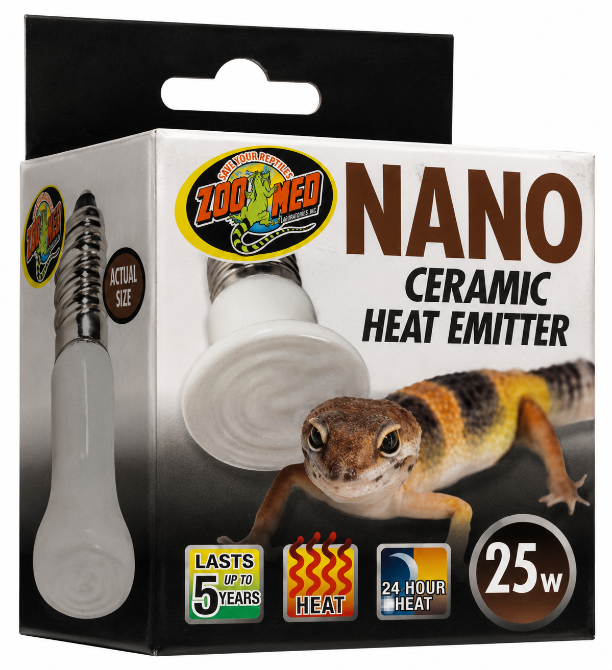 ZOOMED Ceramic Nano 25W émetteur de chaleur pour terrarium