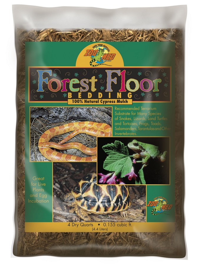 ZOOMED Forest Floor Bedding 4,4 L substrat de Cyprès 100% naturel pour terrarium