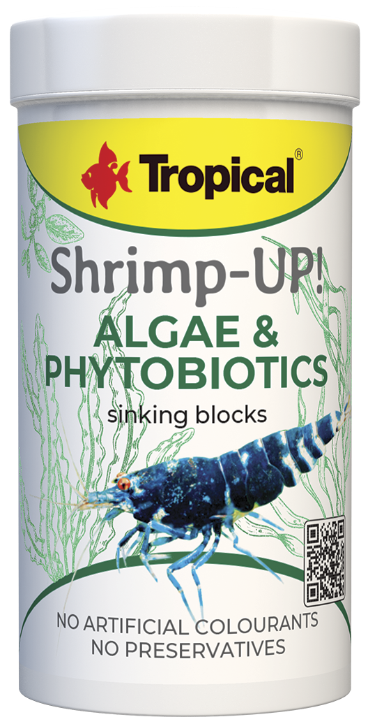 TROPICAL Shrimp Up! Algae & Phytobiotics 100 ml nourriture pour crevettes avec 37% d\'algues et phytobiotiques