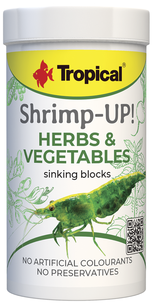 TROPICAL Shrimp Up! Herbs & Vegetables 100 ml nourriture pour crevettes riche en herbes et légumes