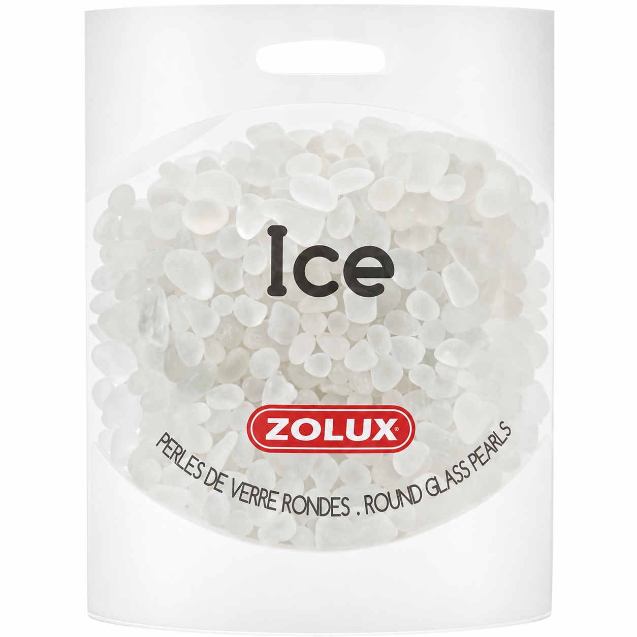 ZOLUX Perles de verre Ice 472 gr pour une décoration originale de votre aquarium
