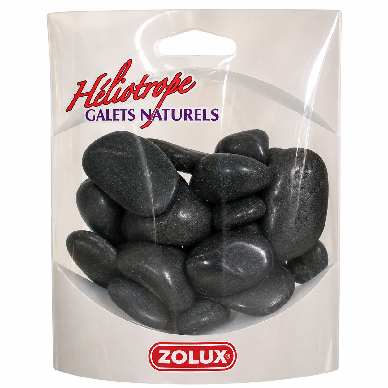 ZOLUX Galets Heliotrope 150 gr pour une décoration naturelle de votre aquarium
