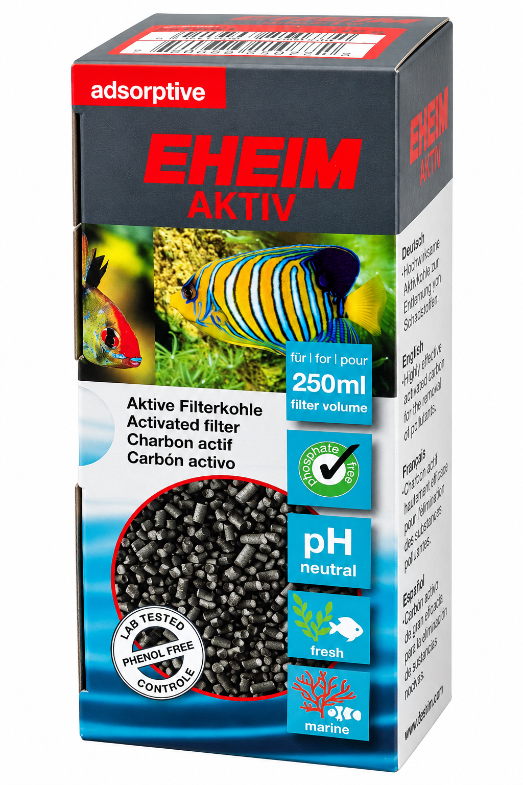 EHEIM Aktiv 250 ml charbon très actif pour filltre Aquaball et autres