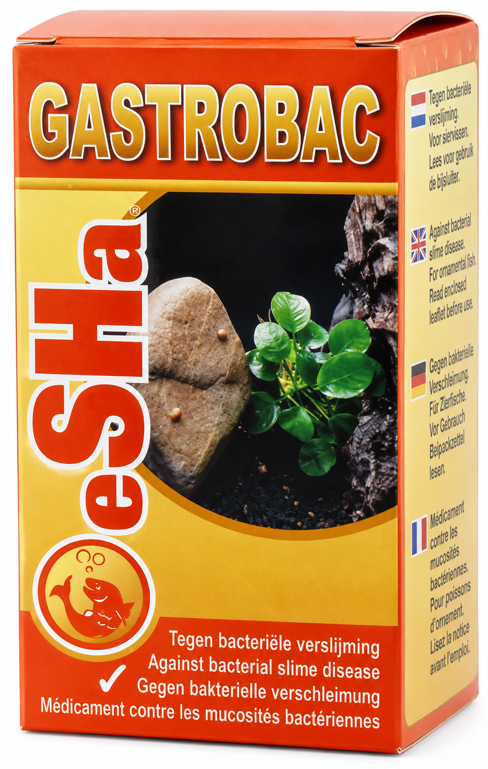 ESHA Gastrobac 10 ml traitement anti-bactéries et anti-escargots pour aquarium d\'eau douce