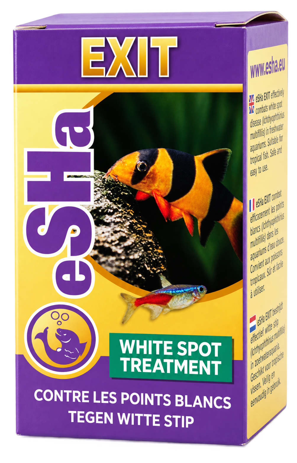 ESHA Exit 20 ml traitement contre les points blancs et l\'Oodinium chez les poissons d\'eau douce