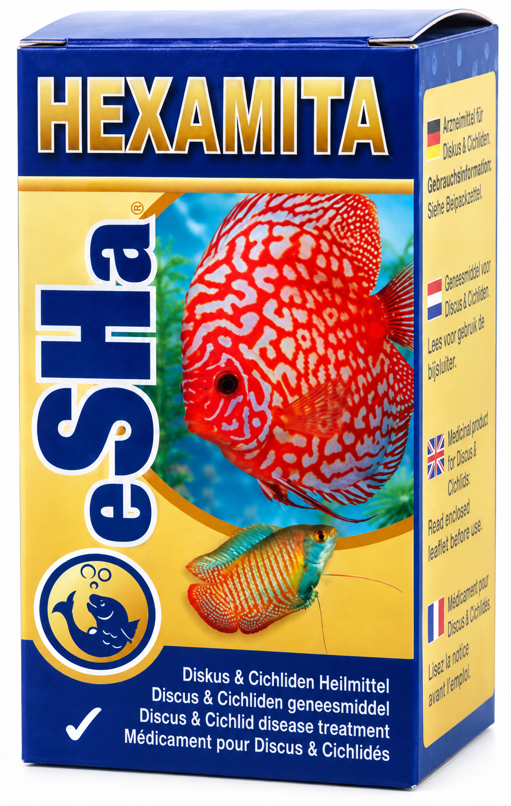 ESHA Hexamita 20 ml traitement contre la maladies des trous des Discus et autres poissons d\'eau douce