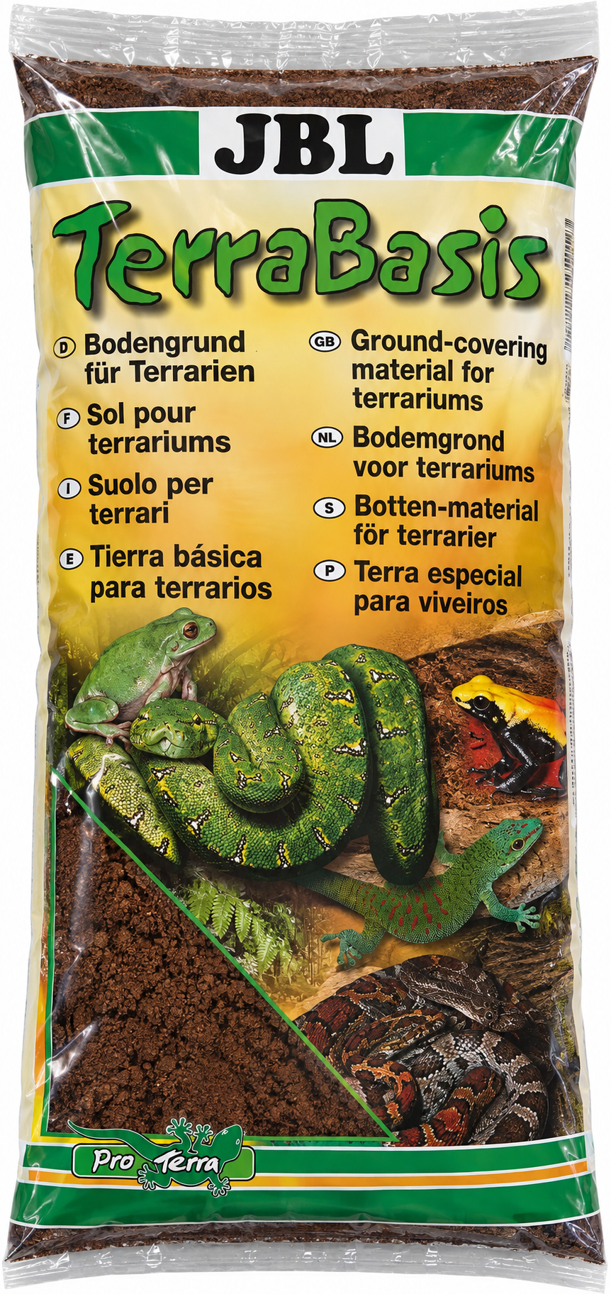 JBL TerraBasis 20 L substrat pour terrariums humides et semi-humides
