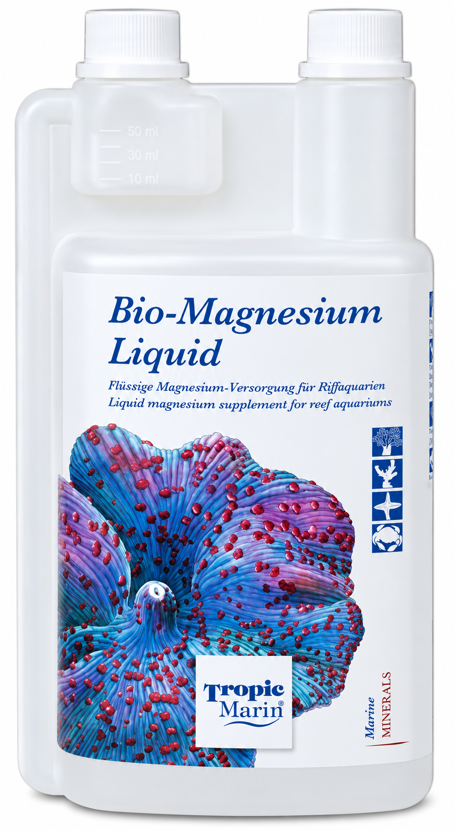 TROPIC MARIN Bio-Magnesium liquide 1L supplément de magnésium pour aquarium récifal