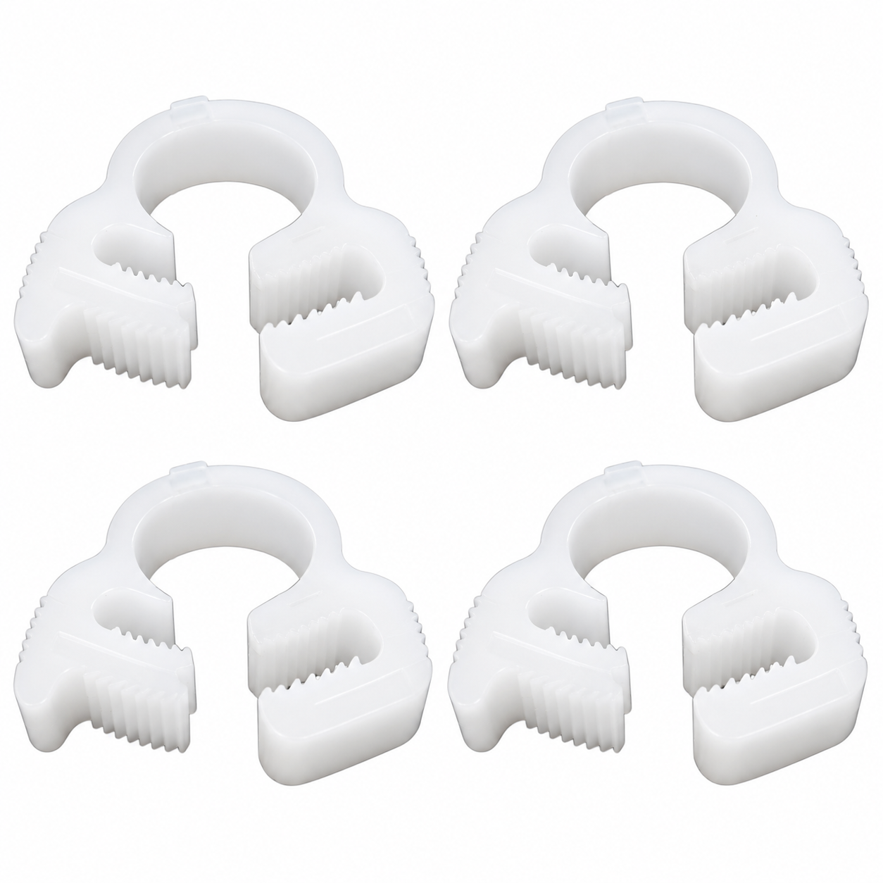 AQUA MEDIC Hose Clip se compose de lot de 4 colliers de serrage pour tuyau de 5 à 6 mm