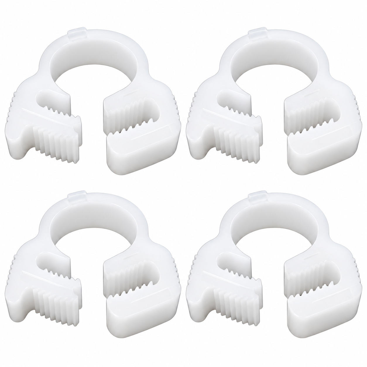 AQUA MEDIC Hose Clip se compose de lot de 4 colliers de serrage pour tuyau de 6 à 7 mm