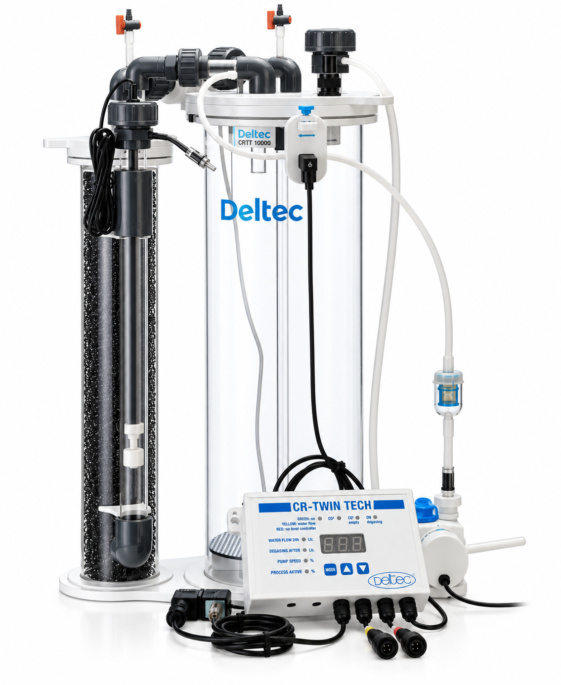 DELTEC CR TwinTech 10000 kit réacteur à Calcium pour aquarium jusqu\'à 10000 L