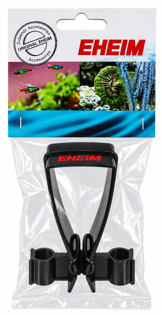 EHEIM Support de tuyau avec clip 16 mm et clip 22 mm