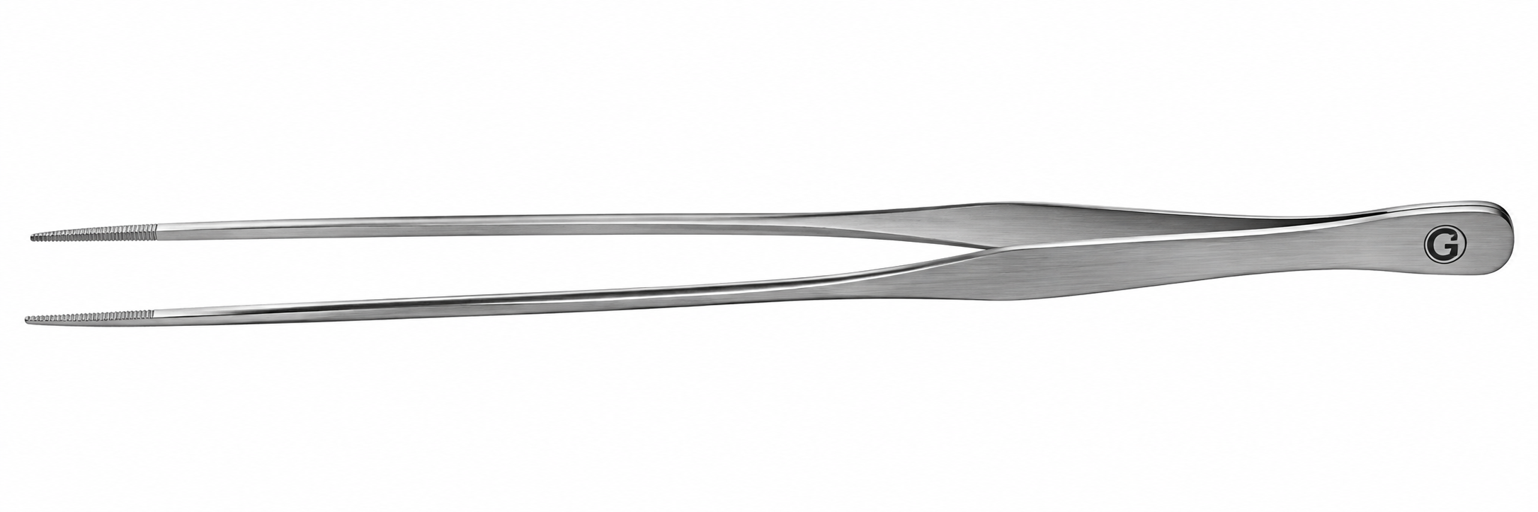 DVH Tweezers Slim Straight 25,4 cm pince ultra-mince droite en acier chirurgical inoxydable pour utilisations diverses