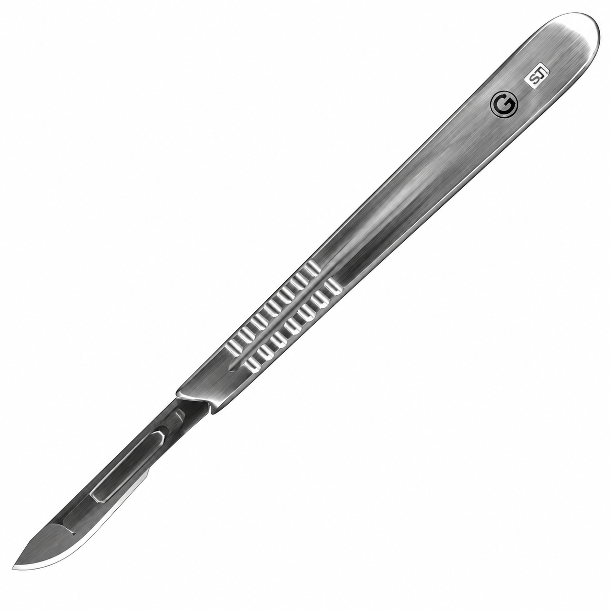 DVH Kit Scalpel Handle scalpel + 5 lames en acier chirurgical inoxydable idéal pour le bouturage des coraux mous