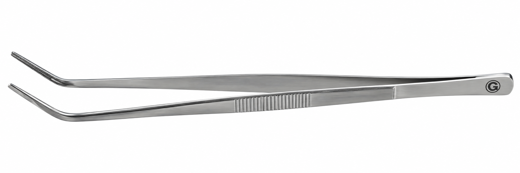 DVH Forceps Angled 25,4 cm pince droite en acier chirurgical inoxydable pour utilisations diverses
