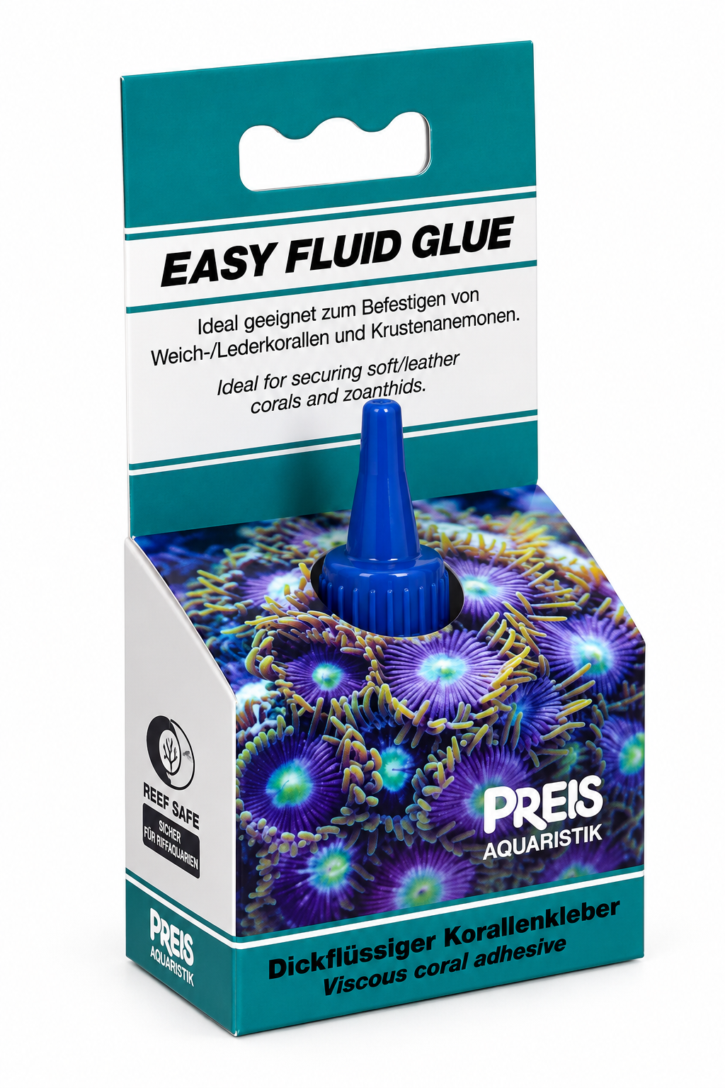PREIS Easy Glue Fluid 20 gr. colle epaisse pour le bouturage des coraux