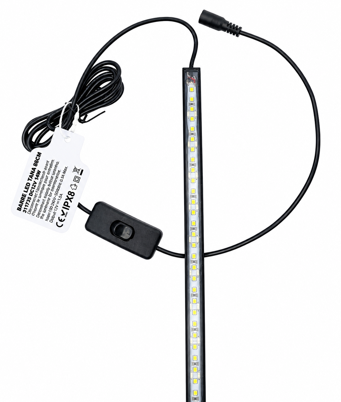 ZOLUX Tana 88 LED tube d\'éclairage LEDs 14W 6500K lumière du jour pour Iseo 100 et Tana 100