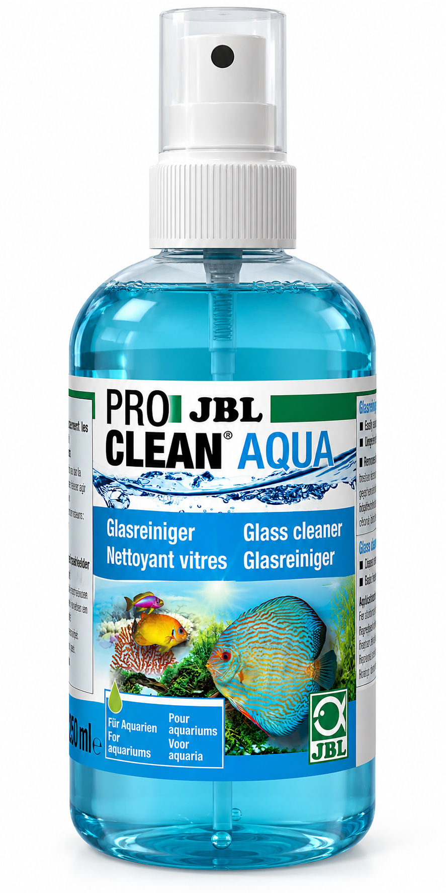 JBL ProClean Aqua 250 ml nettoyant spécial pour vitres d\'aquarium