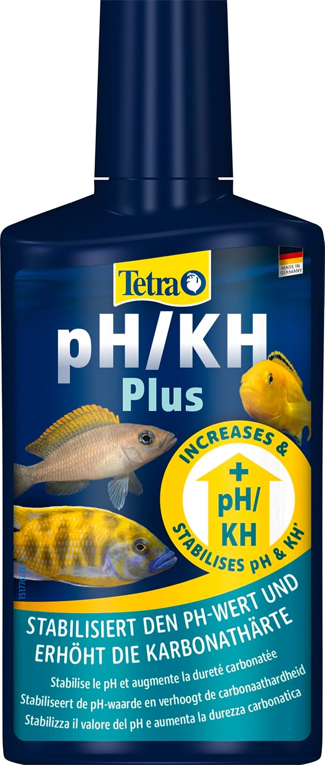 TETRA pH/KH Plus 250 ml augmente en toute sécurité le pH et le KH dans votre aquarium