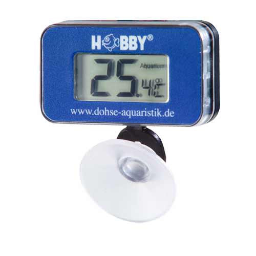 HOBBY Thermomètre électronique digital et submersible pour aquariums d'eau  douce et d'eau de mer - Accessoires aquarium/Thérmomètres -  -  Aquariophilie