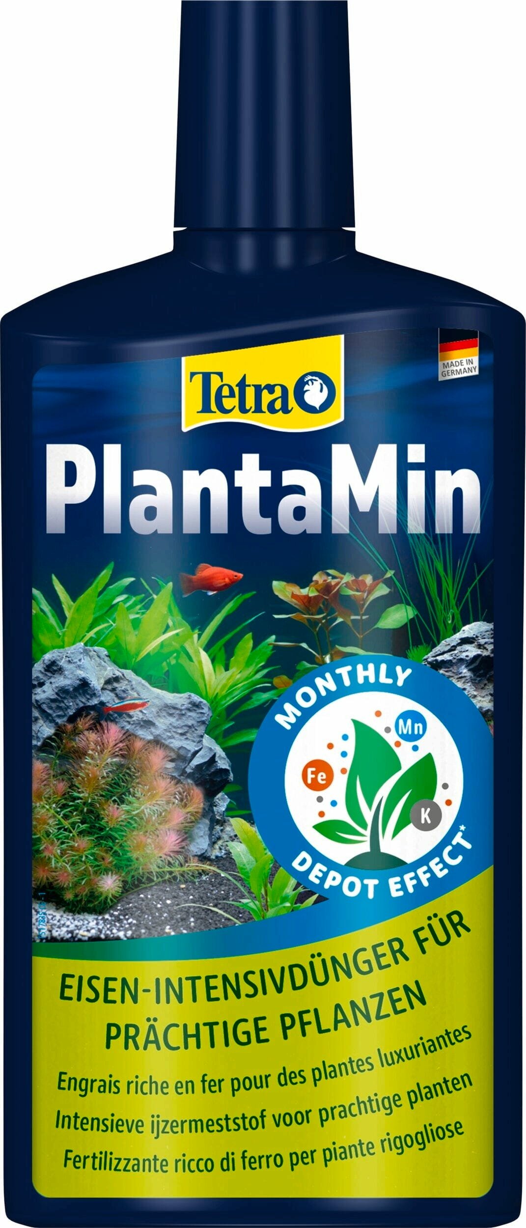 TETRA PlantaMin 500 ml engrais liquide complet à libération lente pour plantes d\'aquarium
