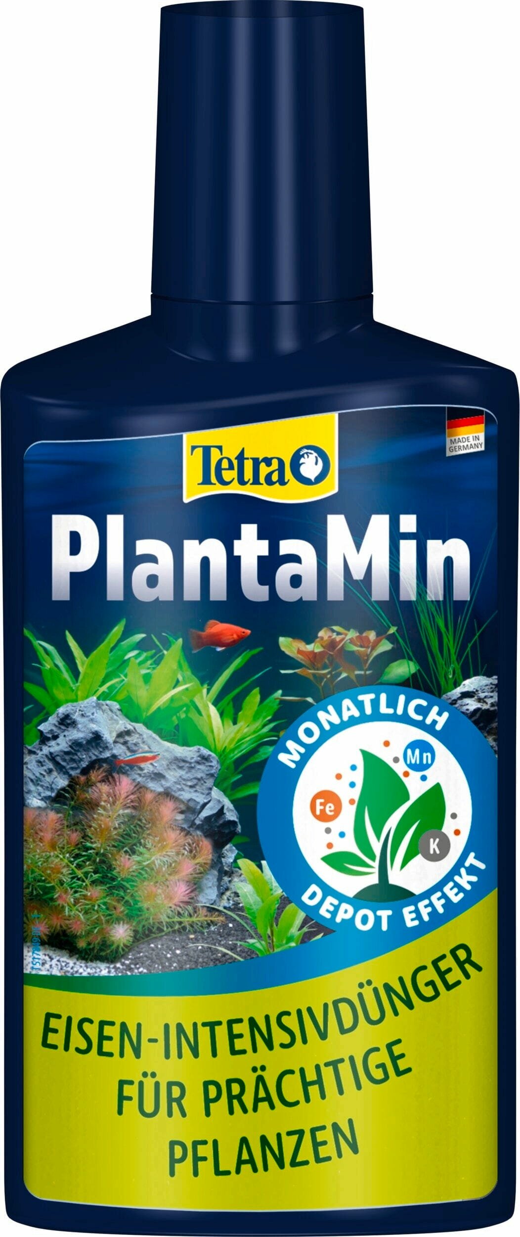 TETRA PlantaMin 250 ml engrais liquide complet à libération lente pour plantes d\'aquarium
