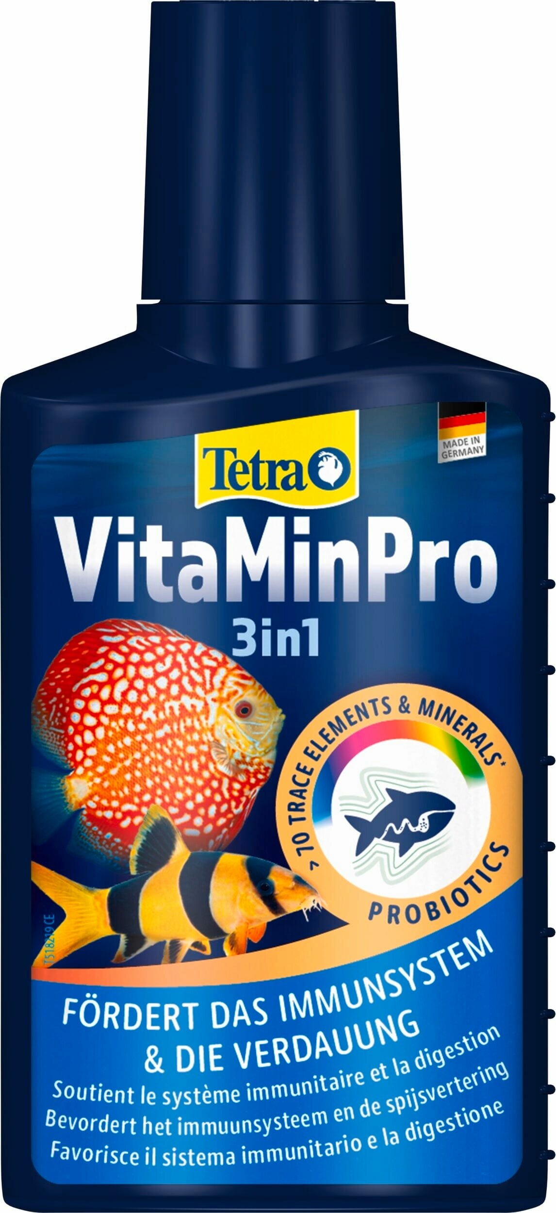 TETRA VitaMinPro 100 ml vitamines, oligo-éléments, minéraux et probiotiques pour aquarium d\'eau douce