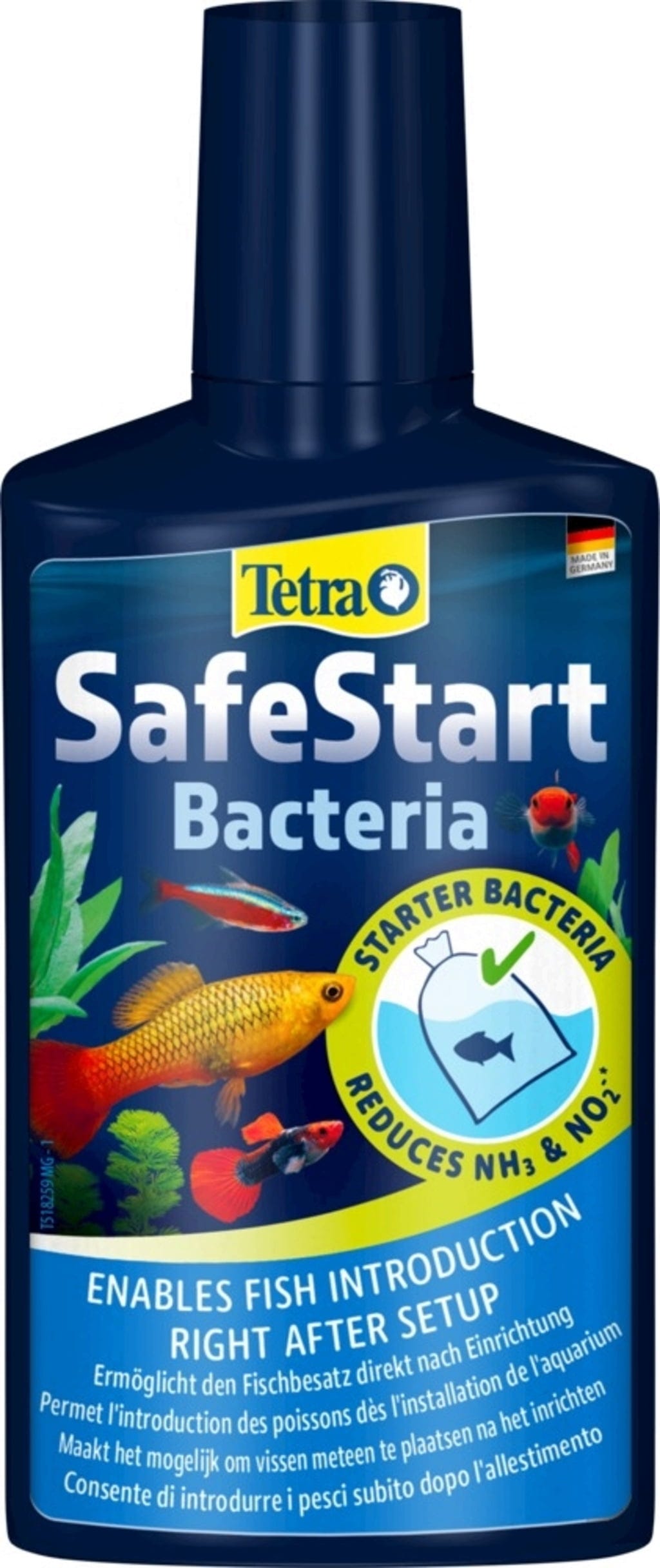 TETRA SafeStart 250 ml bactéries pour un démarrage rapide votre aquarium d\'eau douce
