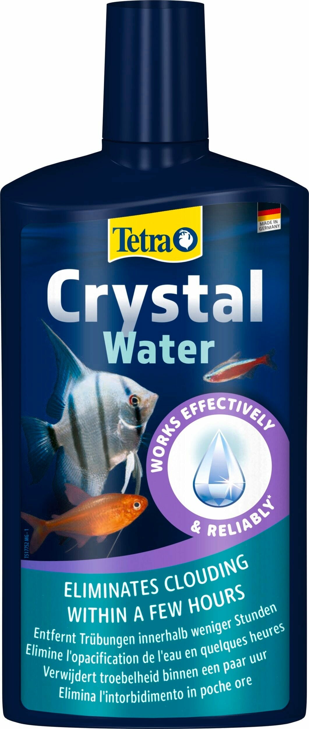 TETRA CrystalWater 500 ml traitement de l\'eau pour la rendre rapidement cristalline