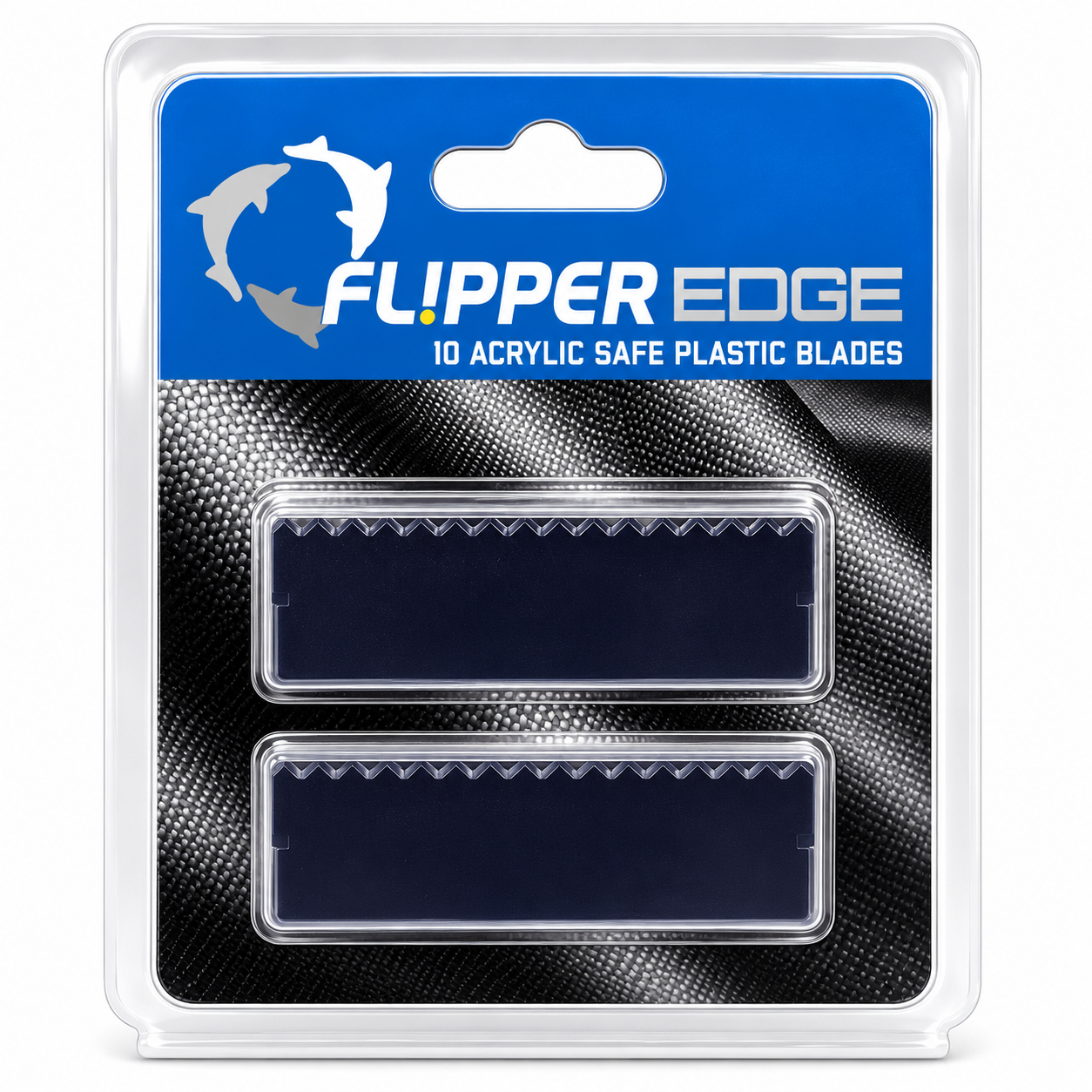 FLIPPER Blade-Edge lot de 10 lames de rechange en ABS spéciales vitre Acrylique pour aimant Flip Edge