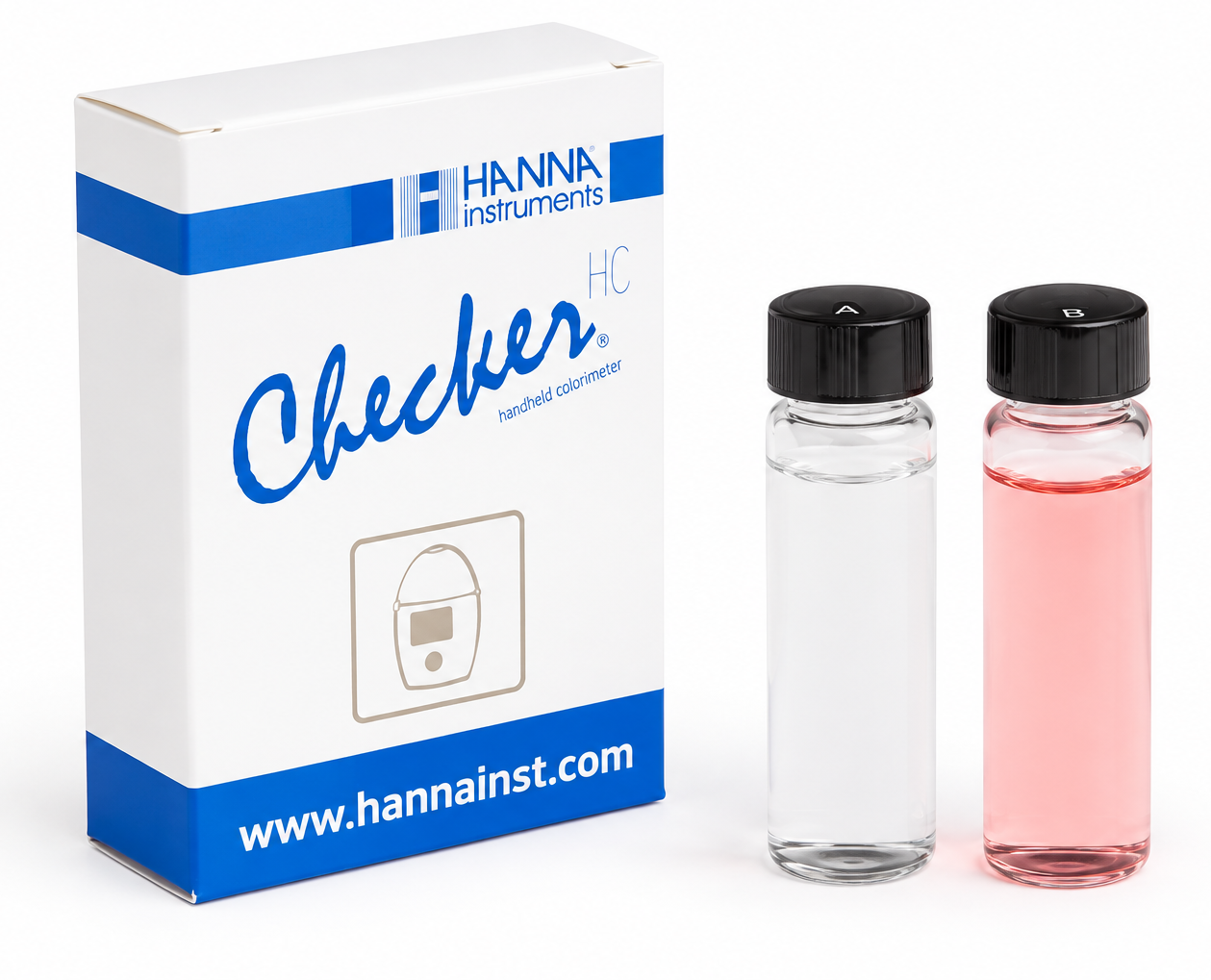 HANNA HI701-11 Solutions d\'étalonnage chlore libre à 0 et 1 mg/L (ppm)