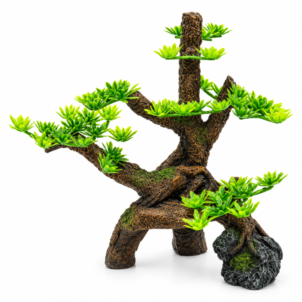 SCALARE Arbre artificiel décoratif 18 x 8 x 17,5 cm pour aquarium