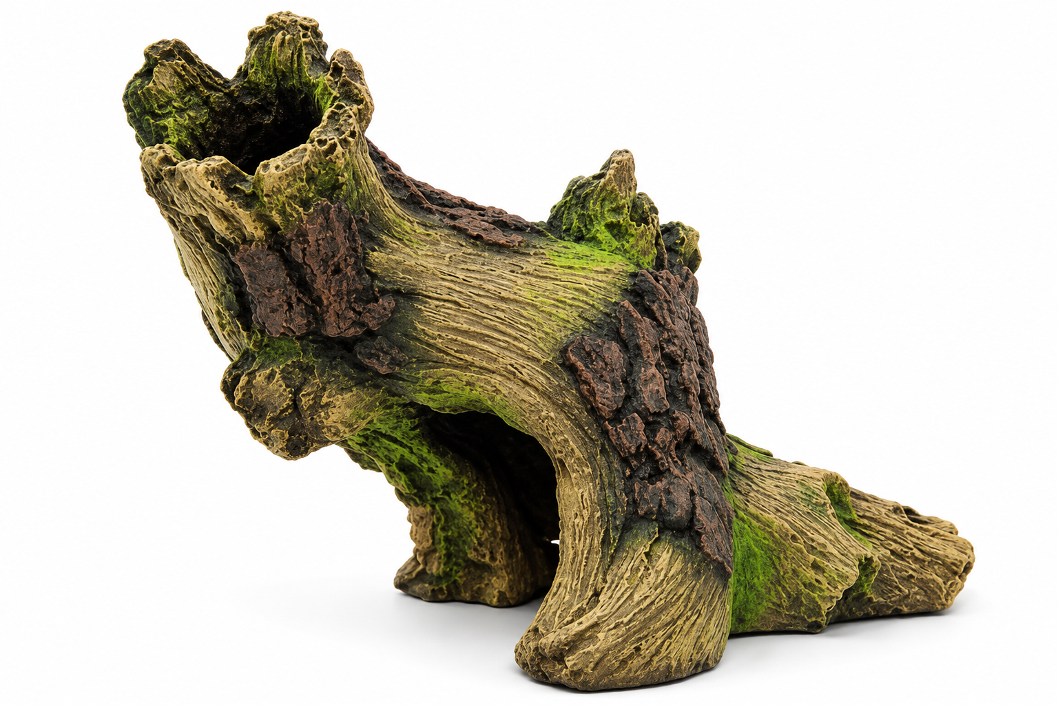 SCALARE Souche d\'arbre artificielle décorative 13,8 x 10 x 10 cm pour aquarium