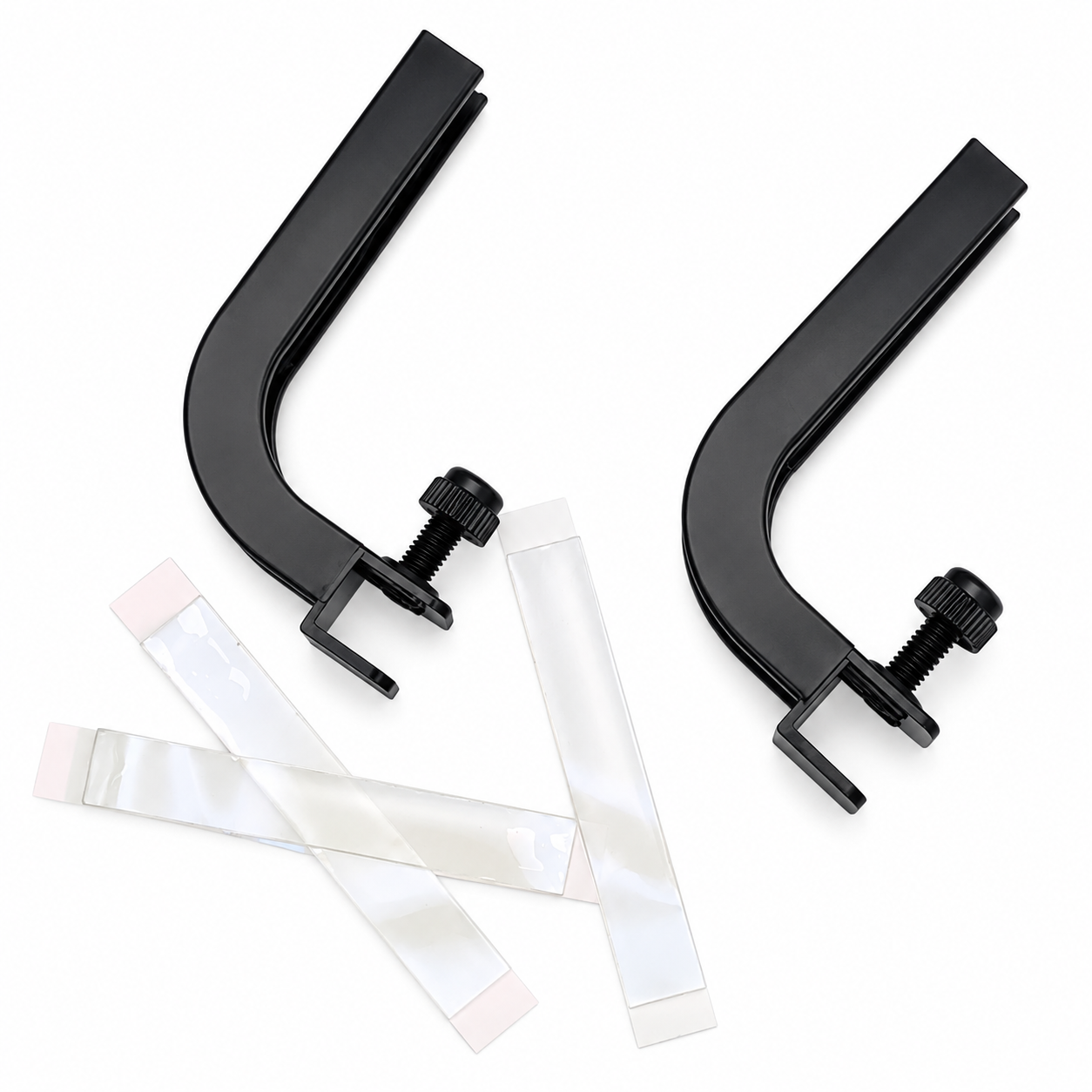 ZOLUX Kit de Fixation supports et 3 adhésifs double-faces pour barre LEDs Tana, Iséo, Ekai