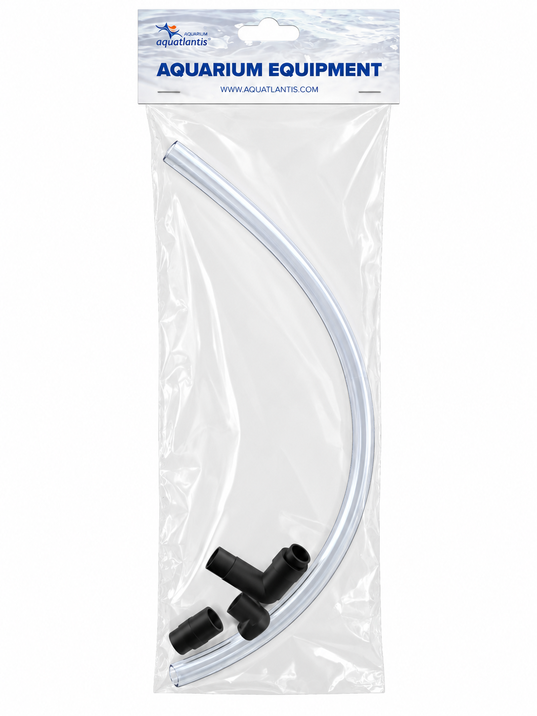 AQUATLANTIS Kit tuyau 49,5 cm + coude pour filtre d\'aquarium AquaTower 163