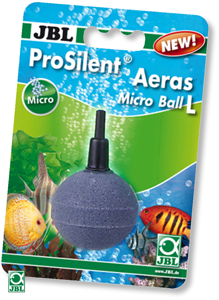 JBL ProSilent Aeras Micro Ball L diffuseur d\'air rond d. 40mm pour aquariums et bassins