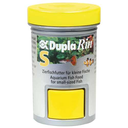 DUPLA Rin S 65ml nourriture en granulées avec doseur pour poissons d\'eau douce et d\'eau de mer de petite taille